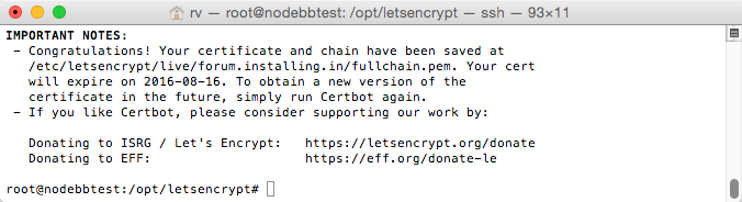 rv_—_root_nodebbtest___opt_letsencrypt_—_ssh_—_93×11