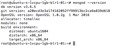 mongodb-version-check