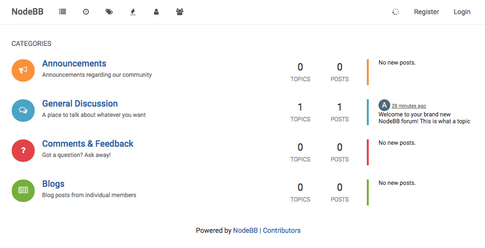 nodebb-home-page