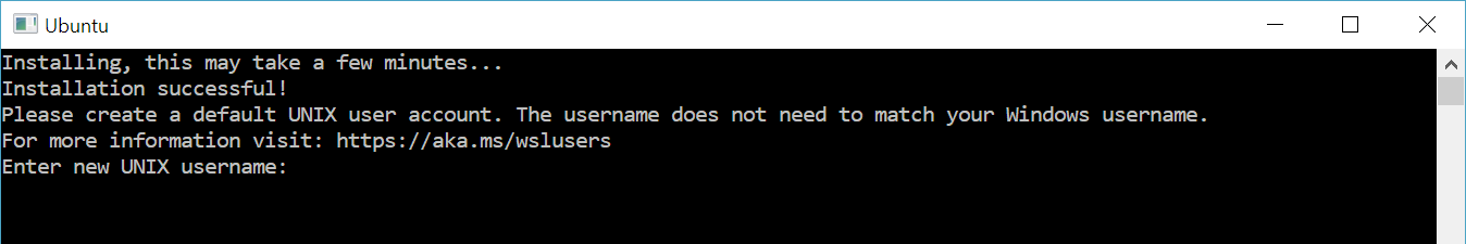 ubuntu install choose username